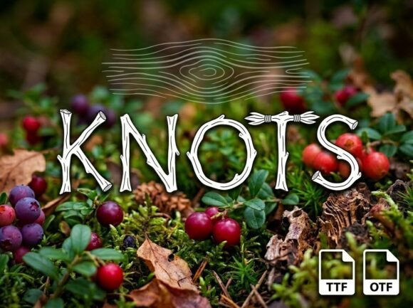 Knots Font - Featured Image