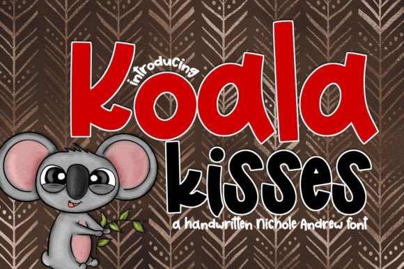Koala Kisses Font - Featured Image