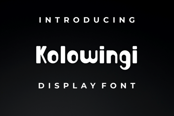 Kolowingi Font - Featured Image