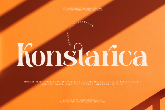 Konstarica Font - Featured Image