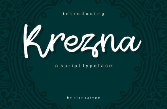 Krezna Font - Featured Image