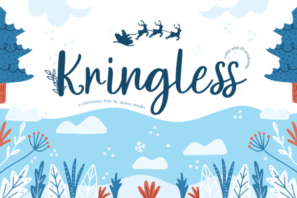 Kringless Font - Featured Image
