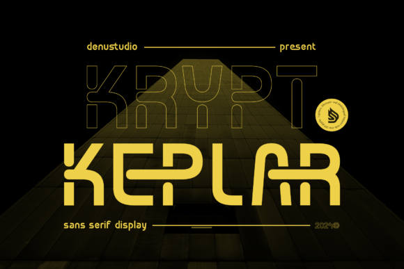 Krypt Keplar Font - Featured Image