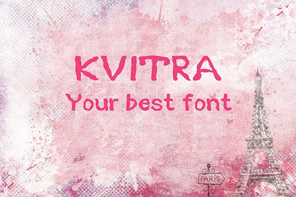 Kvitra Font - Featured Image