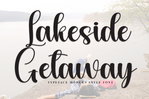 Lakeside Getaway Font - Featured Image
