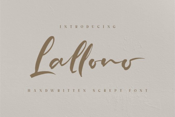 Lallono Font - Featured Image