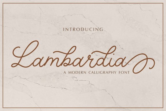 Lambardia Font - Featured Image