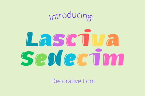Lasciva Sedecim Font - Featured Image