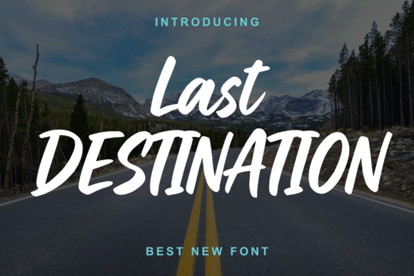 Last Destination Font - Featured Image