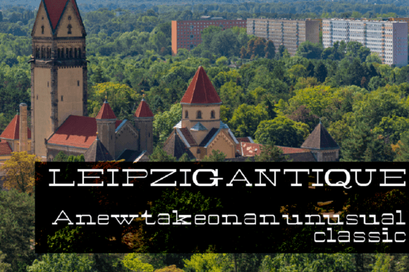 Leipzig Antique Regular Font - Featured Image