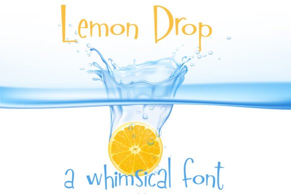 Lemon Drop Font - Featured Image