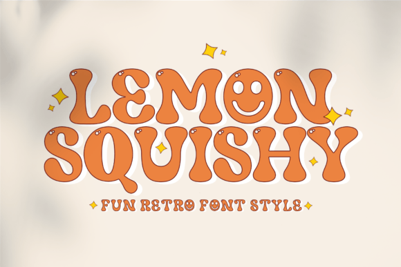 Lemon Squishy Font - Featured Image