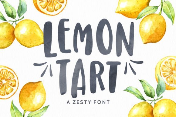 Lemon Tart Font - Featured Image