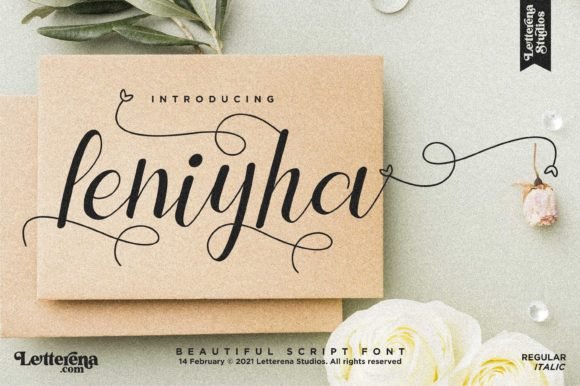 Leniyha Font - Featured Image