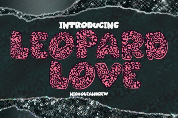 Leopard Love Font - Featured Image