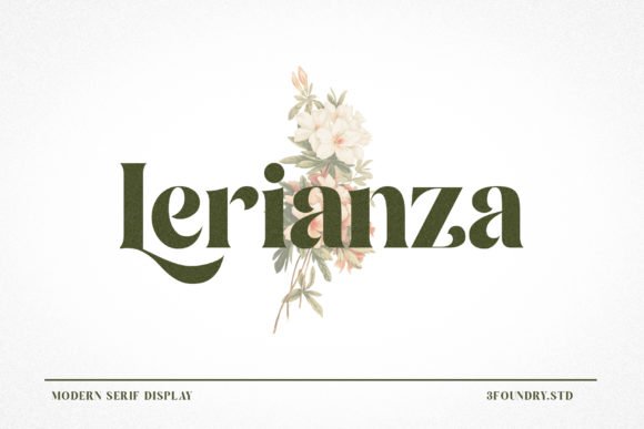 Lerianza Font - Featured Image
