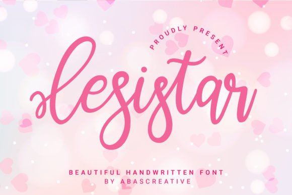 Lesistar Font - Featured Image