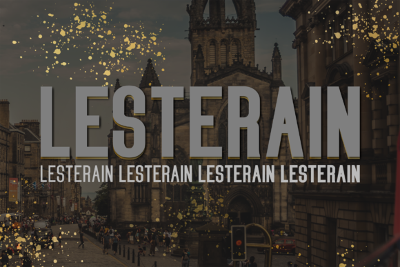 Lesterain Family Font - Featured Image