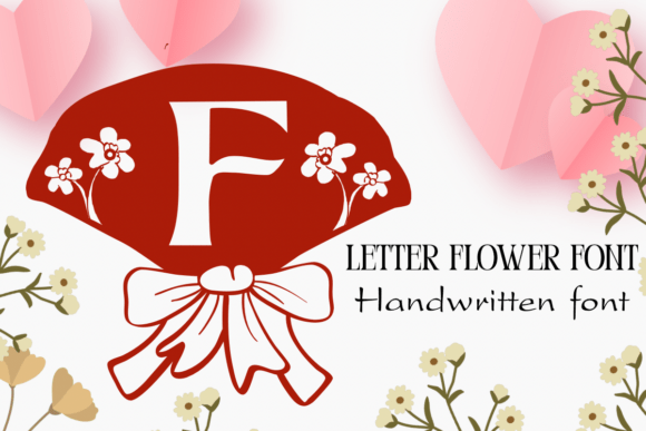 Letter Flower Font - Featured Image