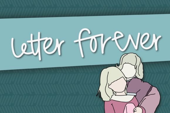 Letter Forever Font - Featured Image