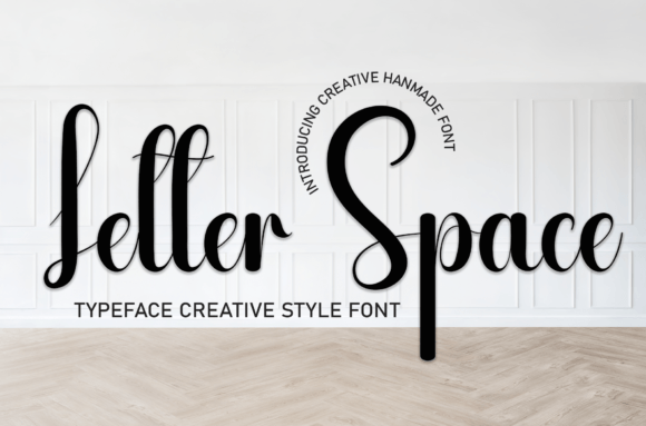 Letter Space Font - Featured Image
