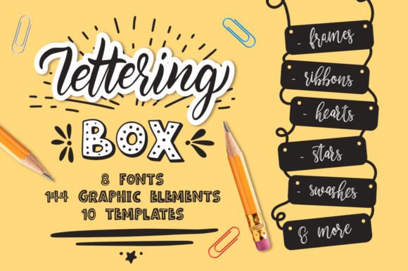 Lettering Box Font - Featured Image