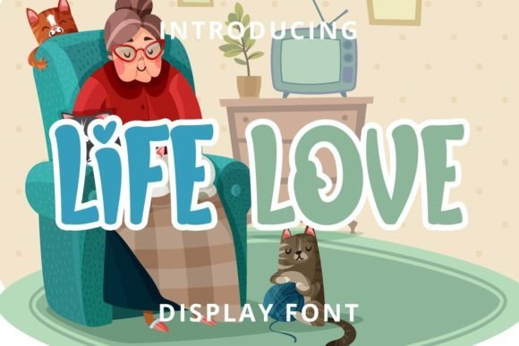 Life Love Font - Featured Image