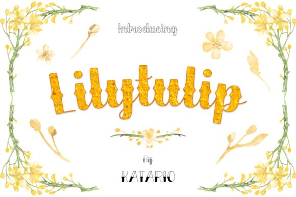 Lilytulip Script Font - Featured Image