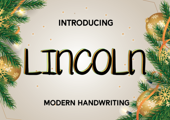 Lincoln Font - Featured Image