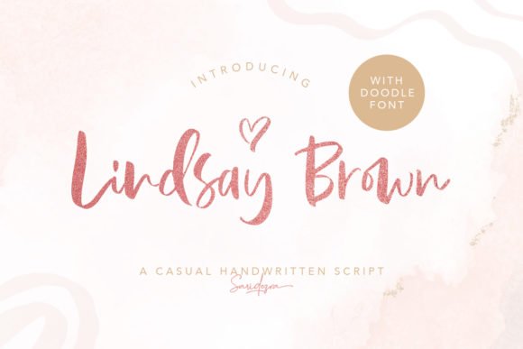 Lindsay Brown Font - Featured Image