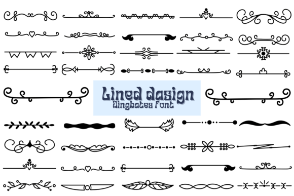 Lined Dasign Font - Featured Image