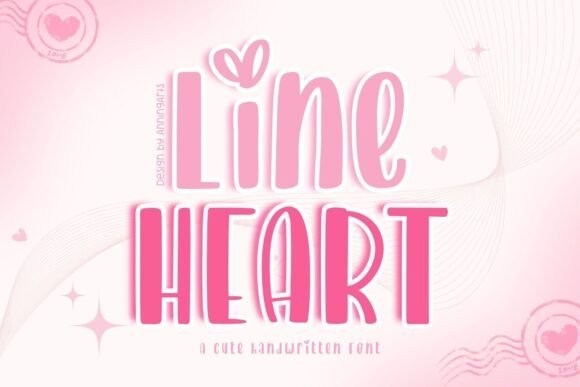 Lineheart Font - Featured Image
