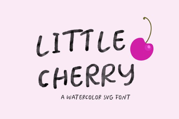Little Cherry is All Font - Featured Image