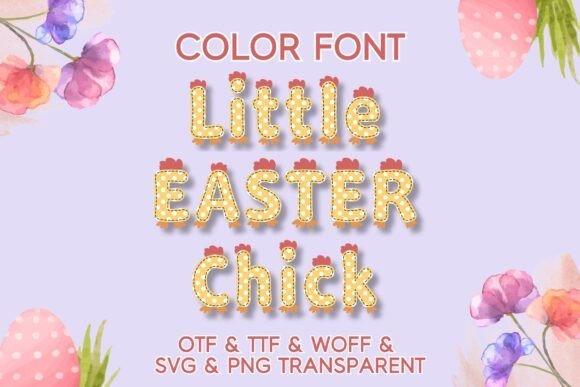 Little Easter Chick Font - Featured Image