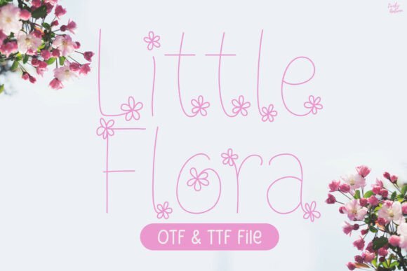 Little Flora Font - Featured Image