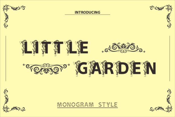 Little Garden Font - Featured Image