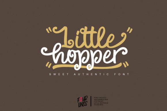 Little Hopper Font - Featured Image