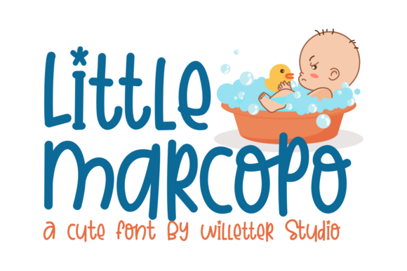 Little Marcopo Font - Featured Image