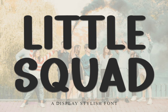 Little Squad Font - Featured Image