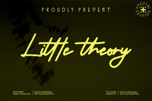 Little Theory Font - Featured Image