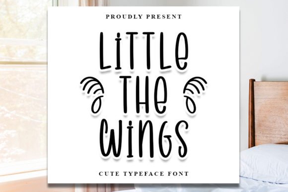 Little the Wings Font - Featured Image