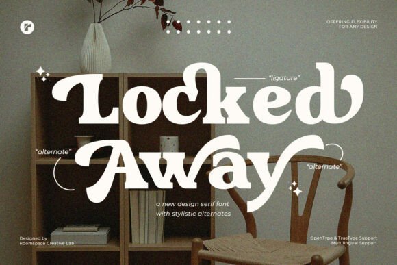 Locked Away Font - Featured Image
