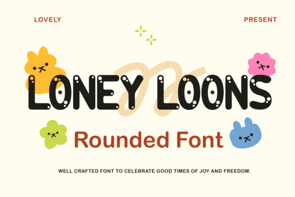 Loney Loons Font - Featured Image