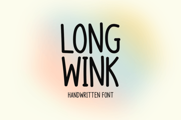 Long Wink Font - Featured Image