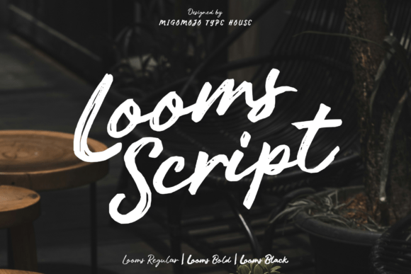 Looms Script Font - Featured Image