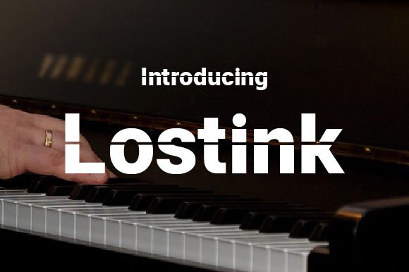 Lostink Font - Featured Image