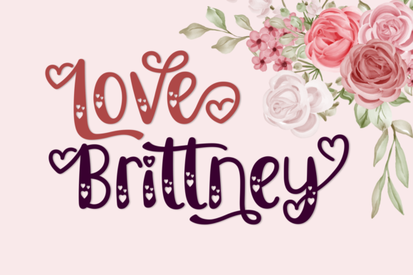 Love Brittney Font - Featured Image