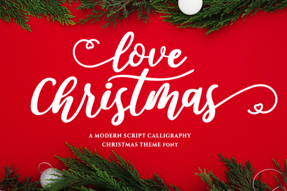 Love Christmas Font - Featured Image