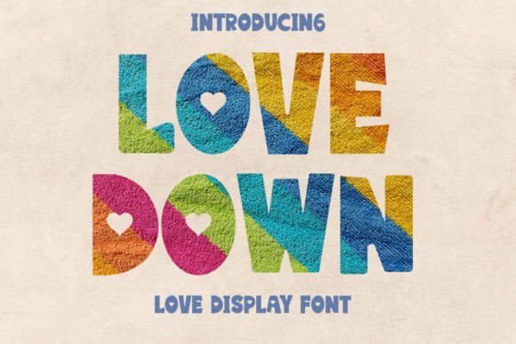 Love Down Font - Featured Image