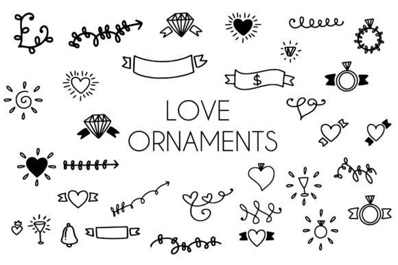 Love Ornaments Font - Featured Image